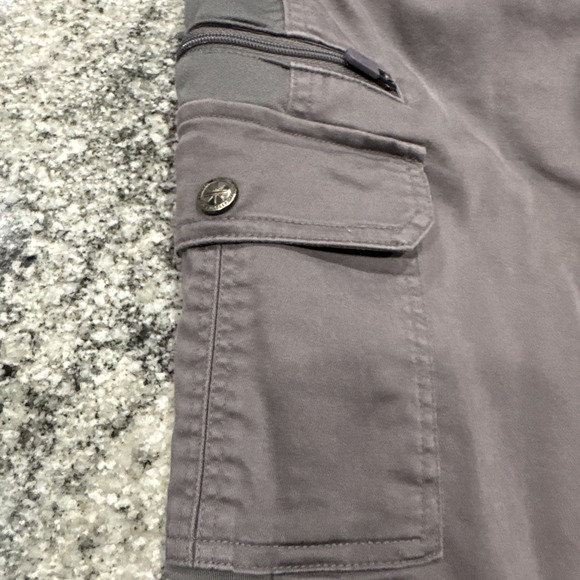 SCOTTeVEST Margaux Cargaux Cargo Pants Womens XL Travel Hiking 11 Pockets Gray - Picture 4 of 11